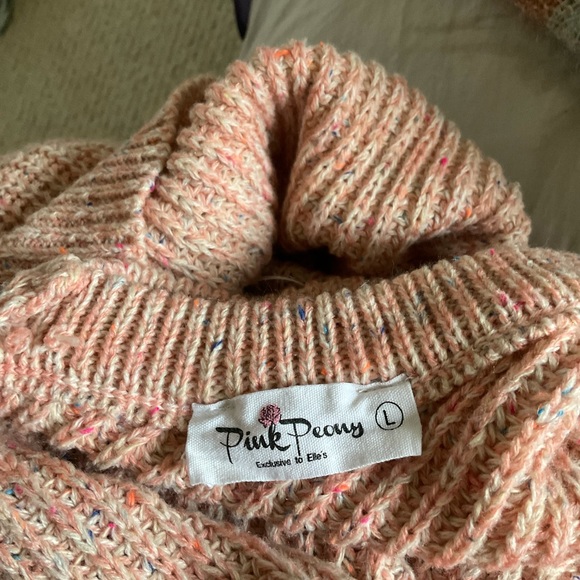 Pink Peony Sweater - Picture 3 of 3